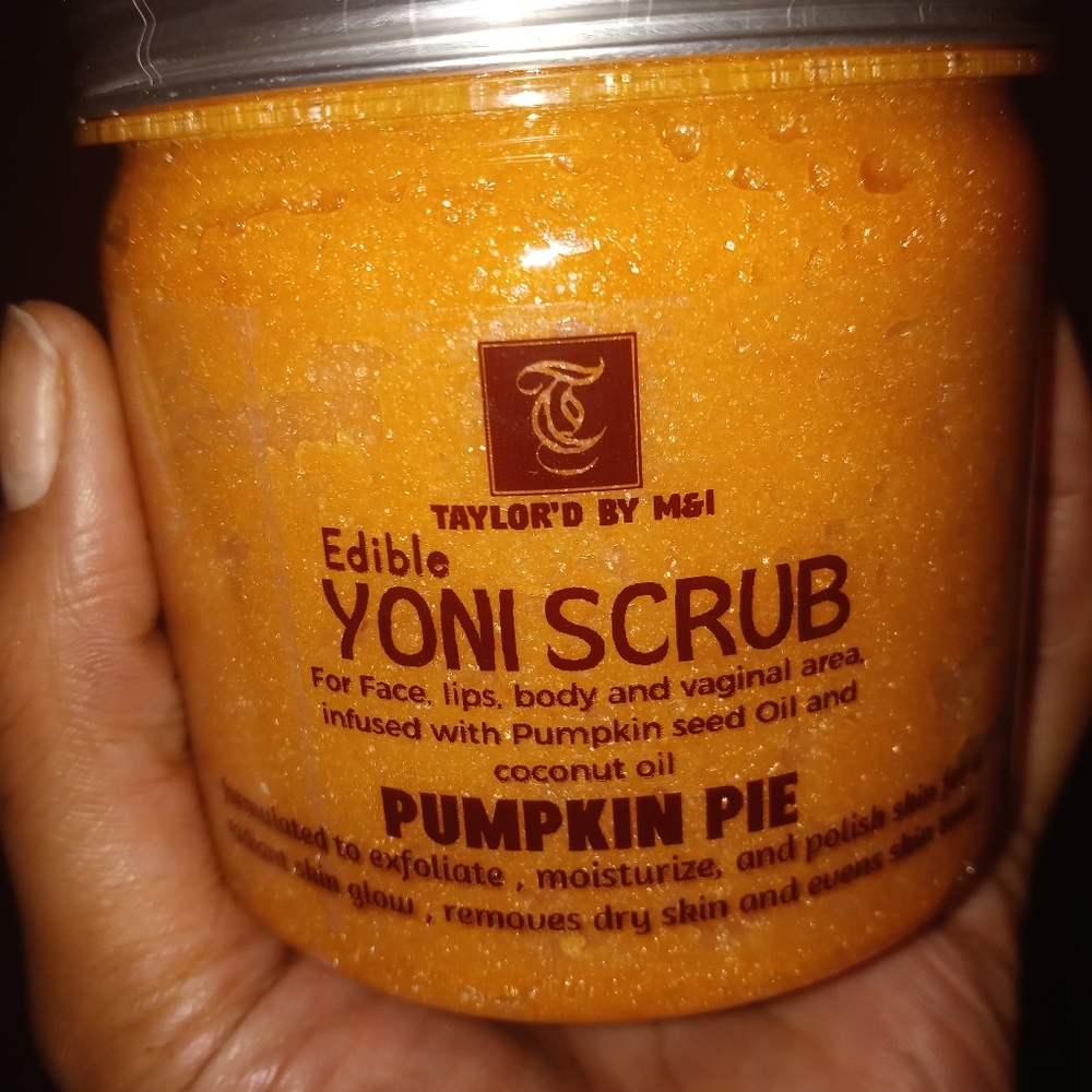 8oz Pumpkin Pie yoni scrub